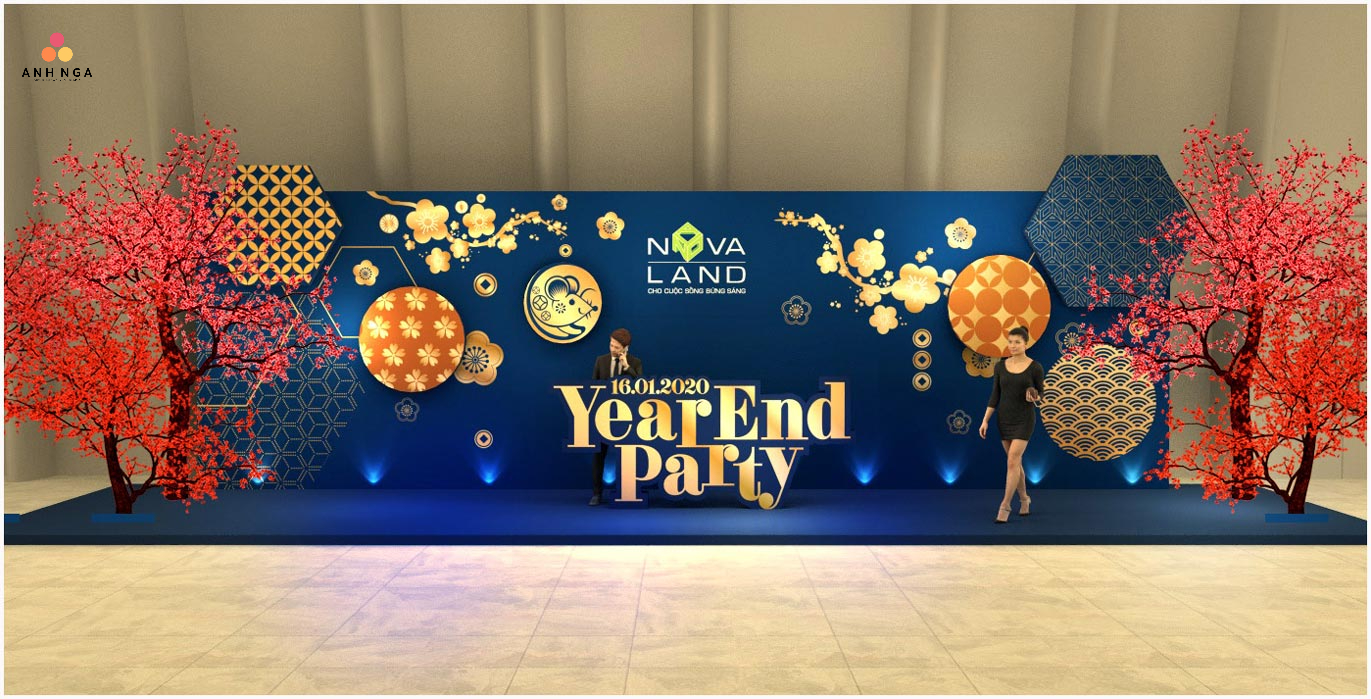 Cách Trang Trí Tiệc Tất Niên, Trang Trí Tiệc Year End Party Ấn Tượng