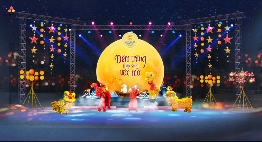 Tổ chức tết trung thu của Anh Nga Event