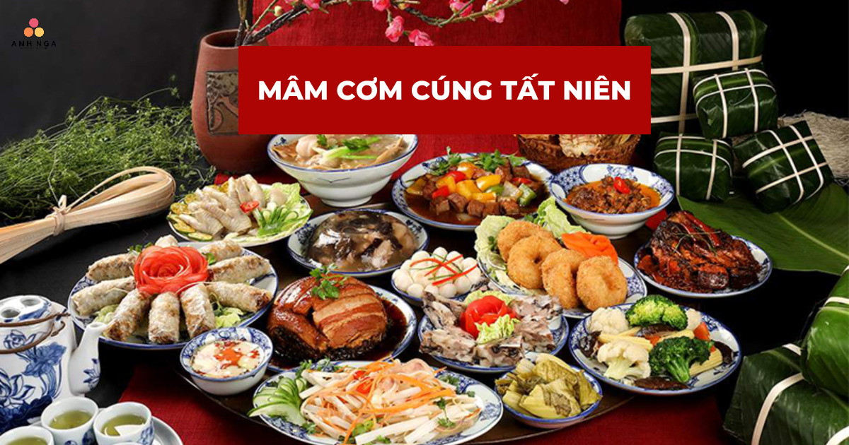 Mâm cúng cuối năm truyền thống