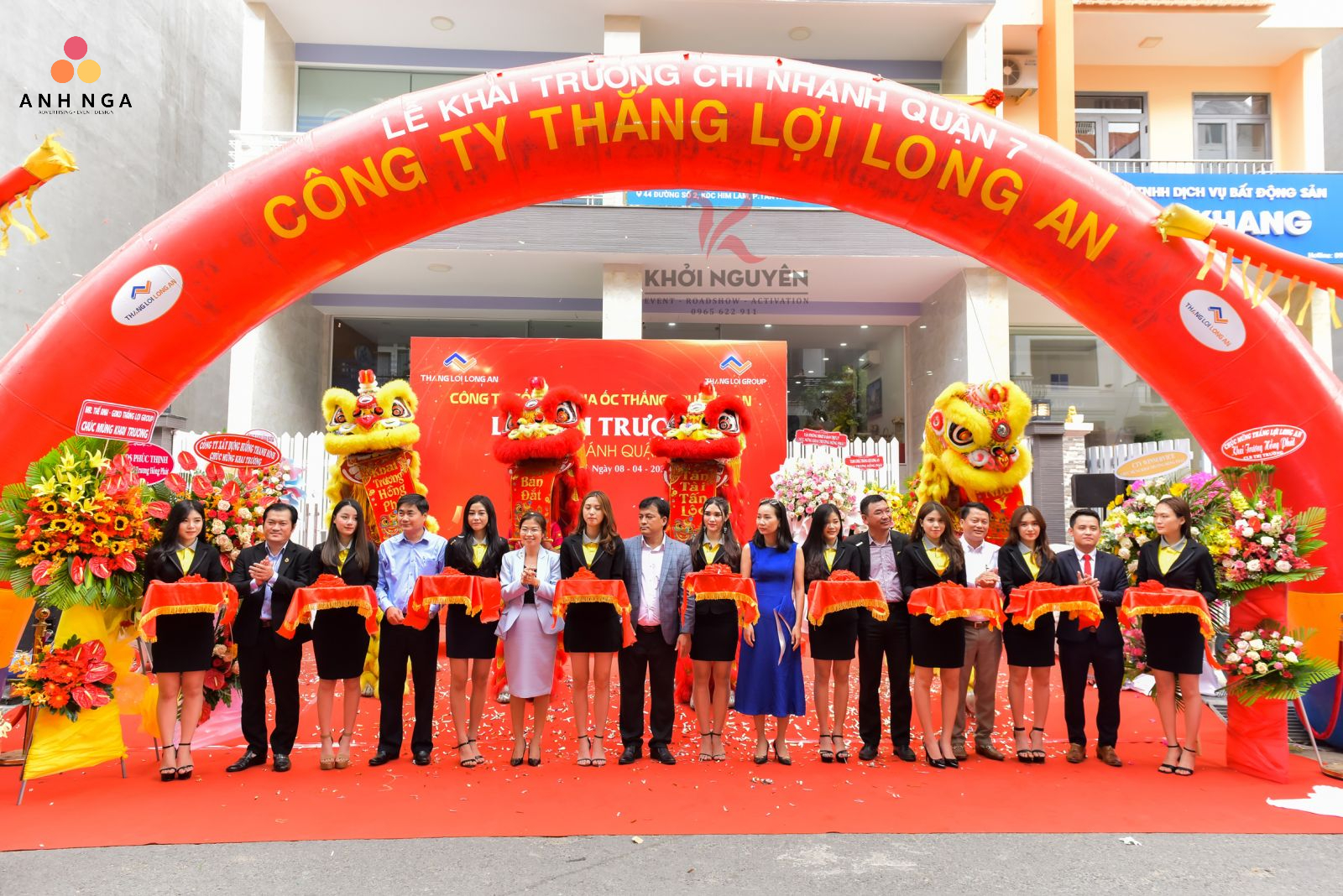 Thuê cổng hơi sự kiện kèm với backdrop