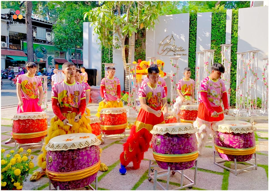 Khởi động với hội trống