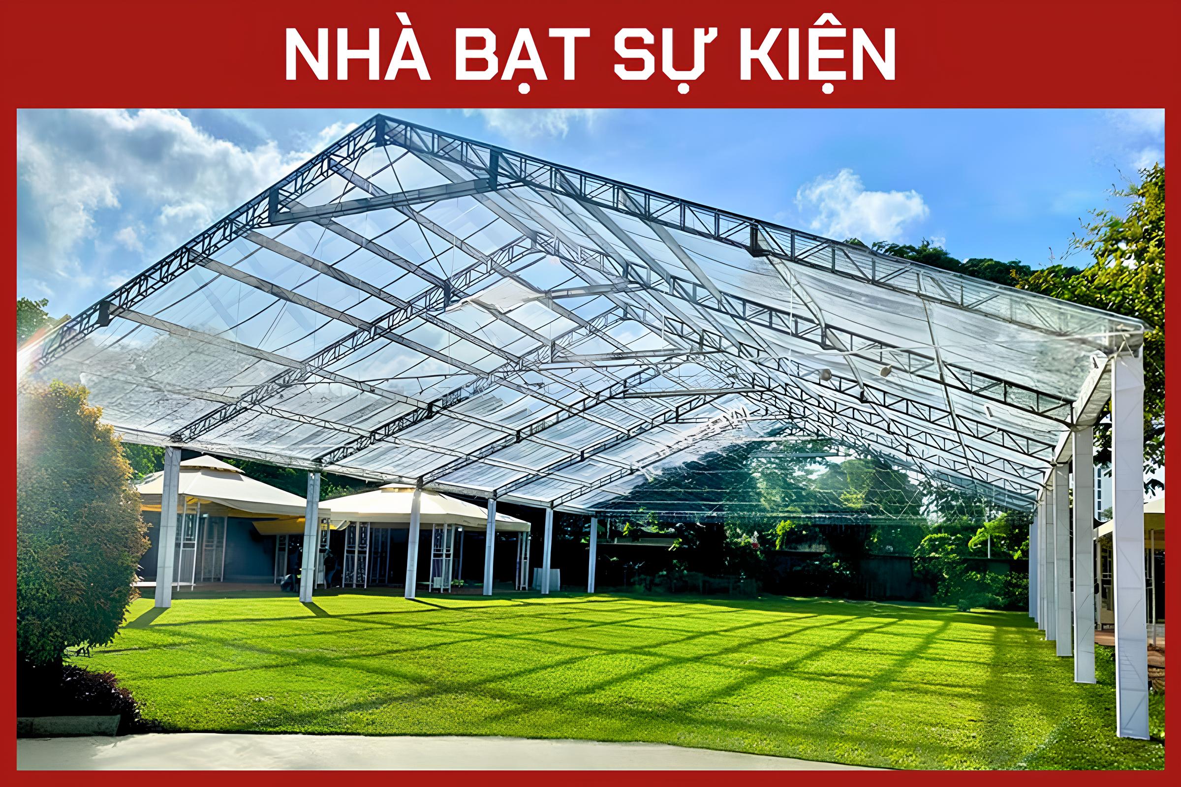 cho thuê nhà bạt không gian