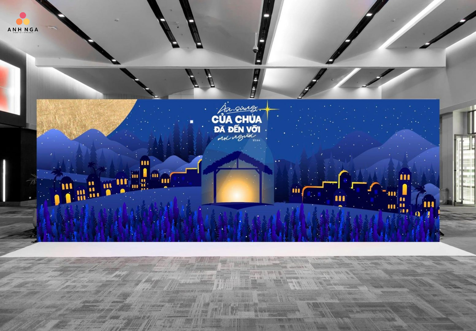 Thiết kế backdrop theo yêu cầu