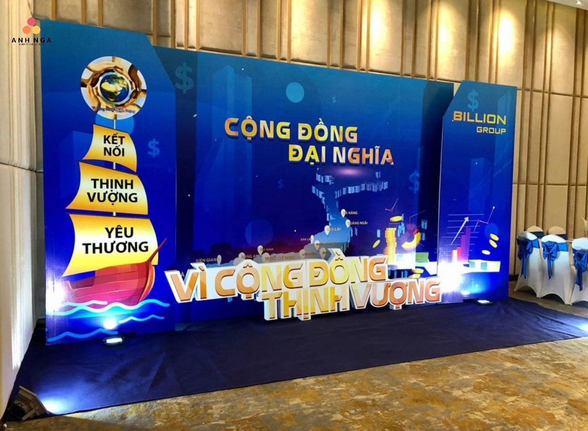 Chi phí thi công backdrop là bao nhiêu?