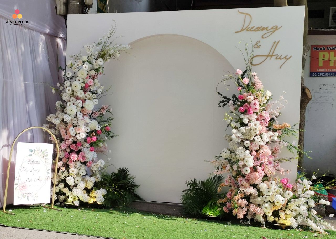 Backdrop đám cưới