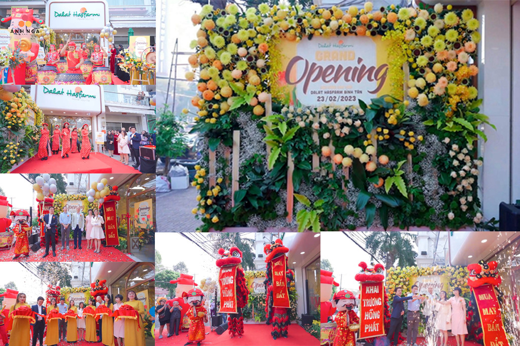 Dịch vụ tổ chức sự kiện khai trương trọn gói từ Anh Nga Event