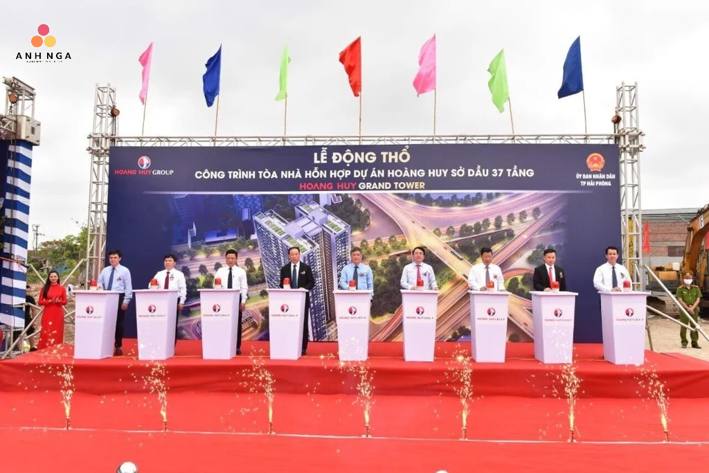 Các thiết bị cần thiết cho lễ khởi công