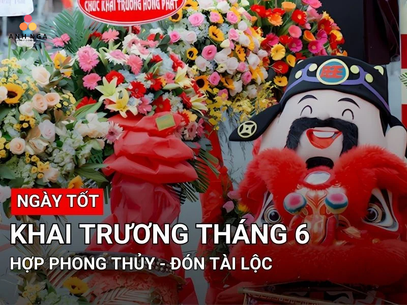 Xem ngày giờ tốt cúng khai trương tháng 6 năm 2026