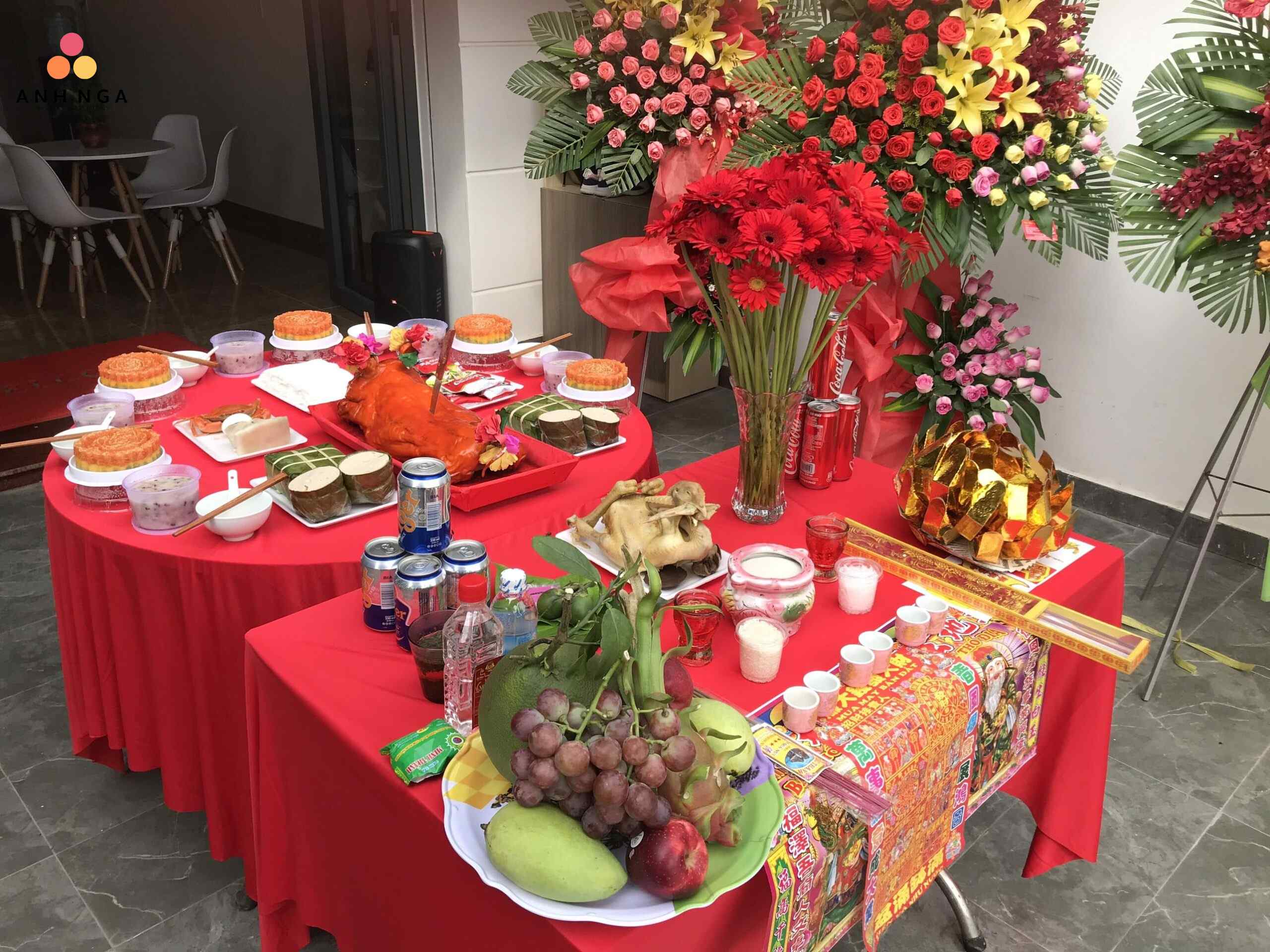 Cúng khai trương đầu năm mới