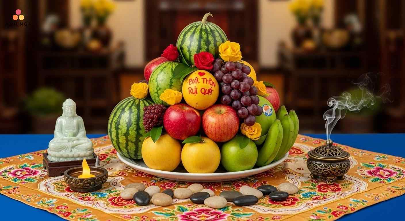 Mâm ngũ quả khai trương theo phong thuỷ