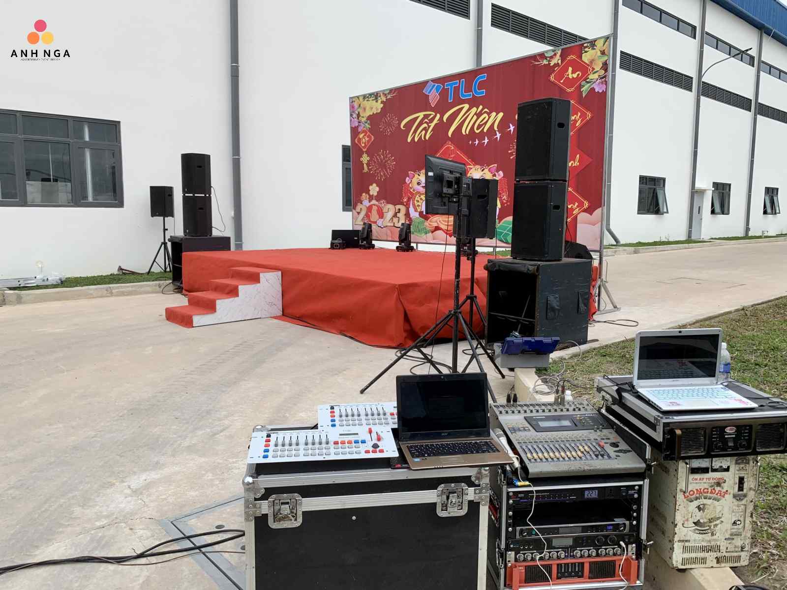 Set up hoàn thiện hệ thống âm thanh sự kiện