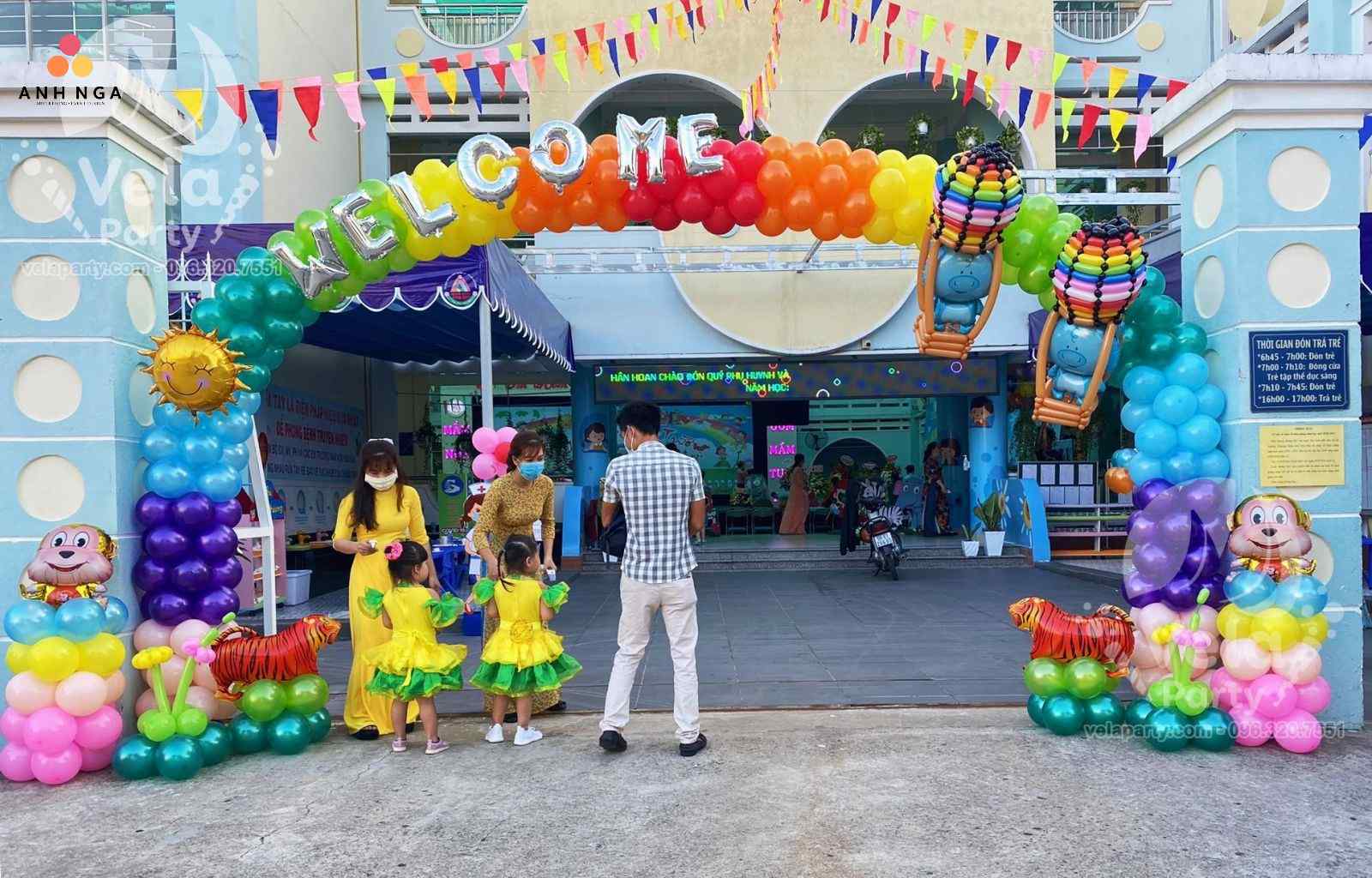 Cổng hơi bong bóng