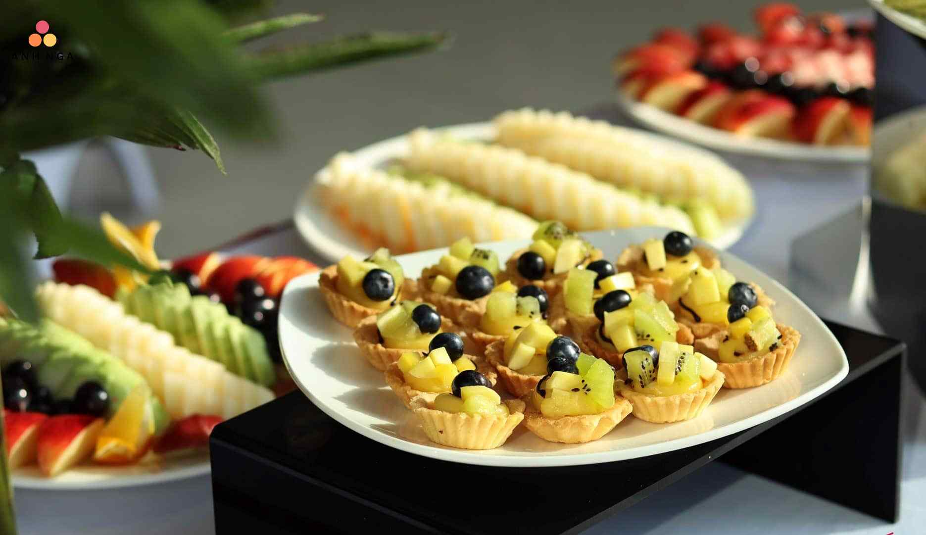 Tiệc teabreak trái cây cắt sẵn