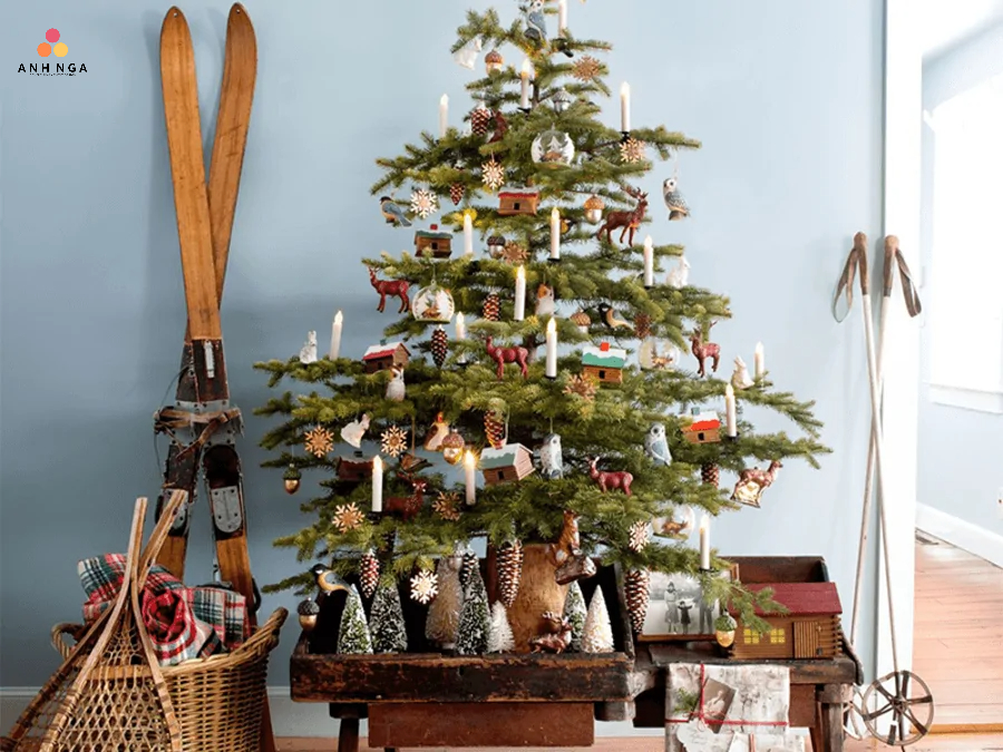 Cây thông noel phong cách Bắc Âu